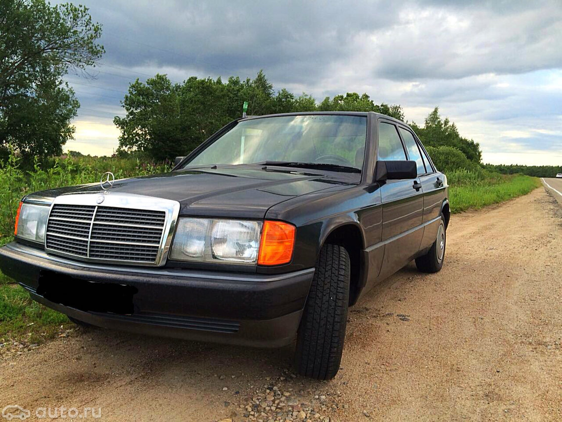 Новый 1993 Mercedes 190 W201 1.8 MT / 109 л.с. - 1 хозяин, пробег 4600 км -  АвтоГурман